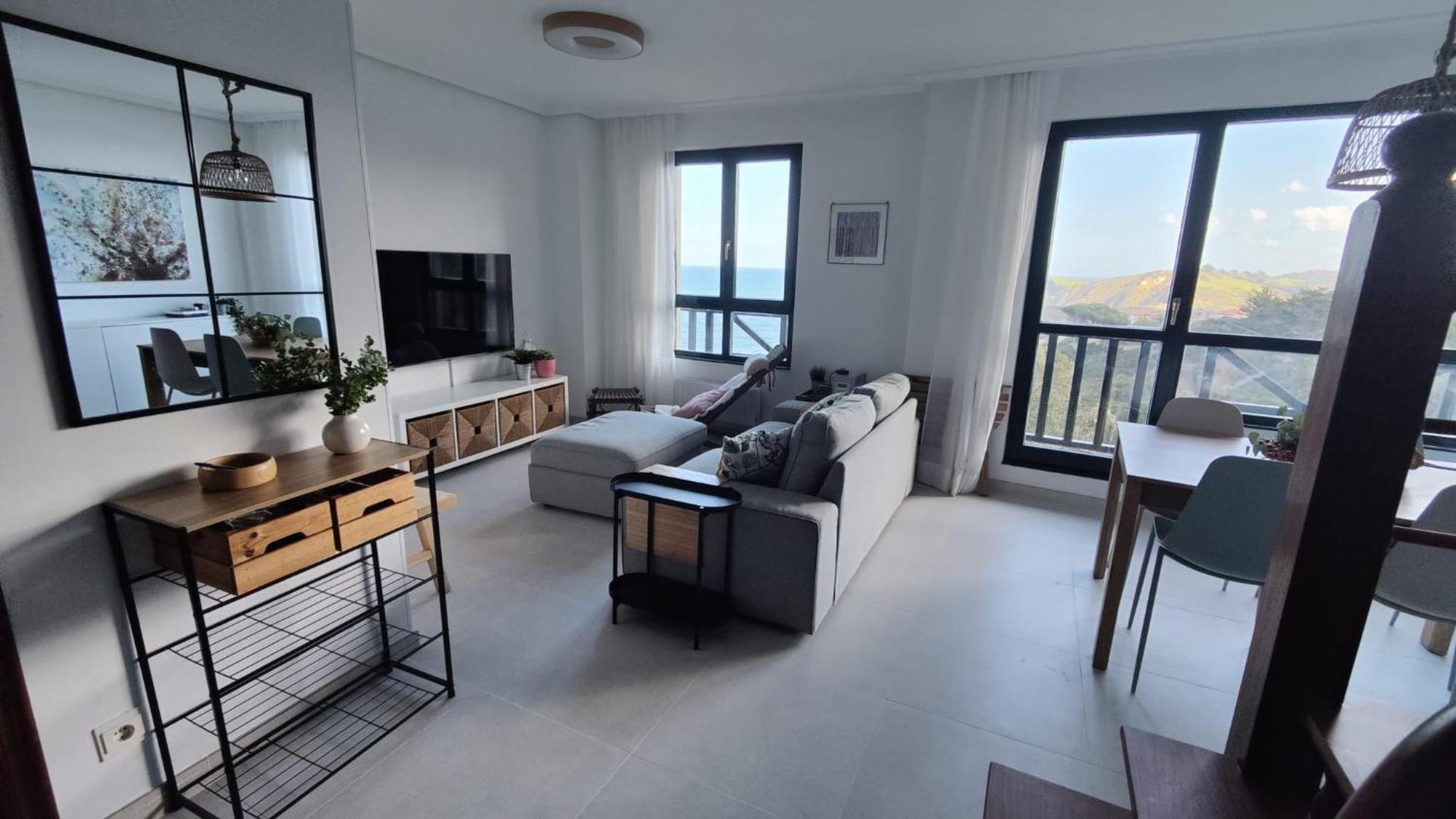 Bonito Duplex Con Vistas Al Mar Apartment Комилас Екстериор снимка
